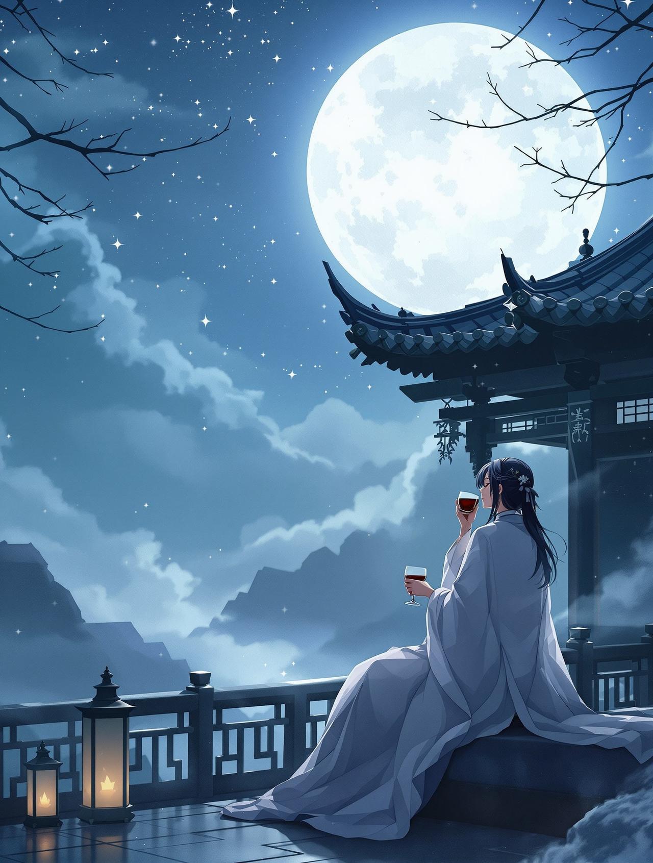 月下独酌 - 耽美漫画网武侠言情番剧